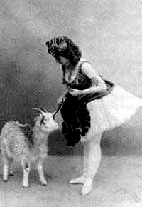 Mathilda with a goat(thumb)