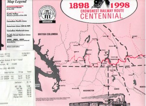 Crowsnest Raiway Route (Centennial)