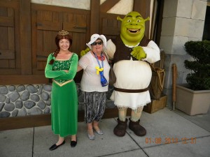 Shrek,me&Fiona