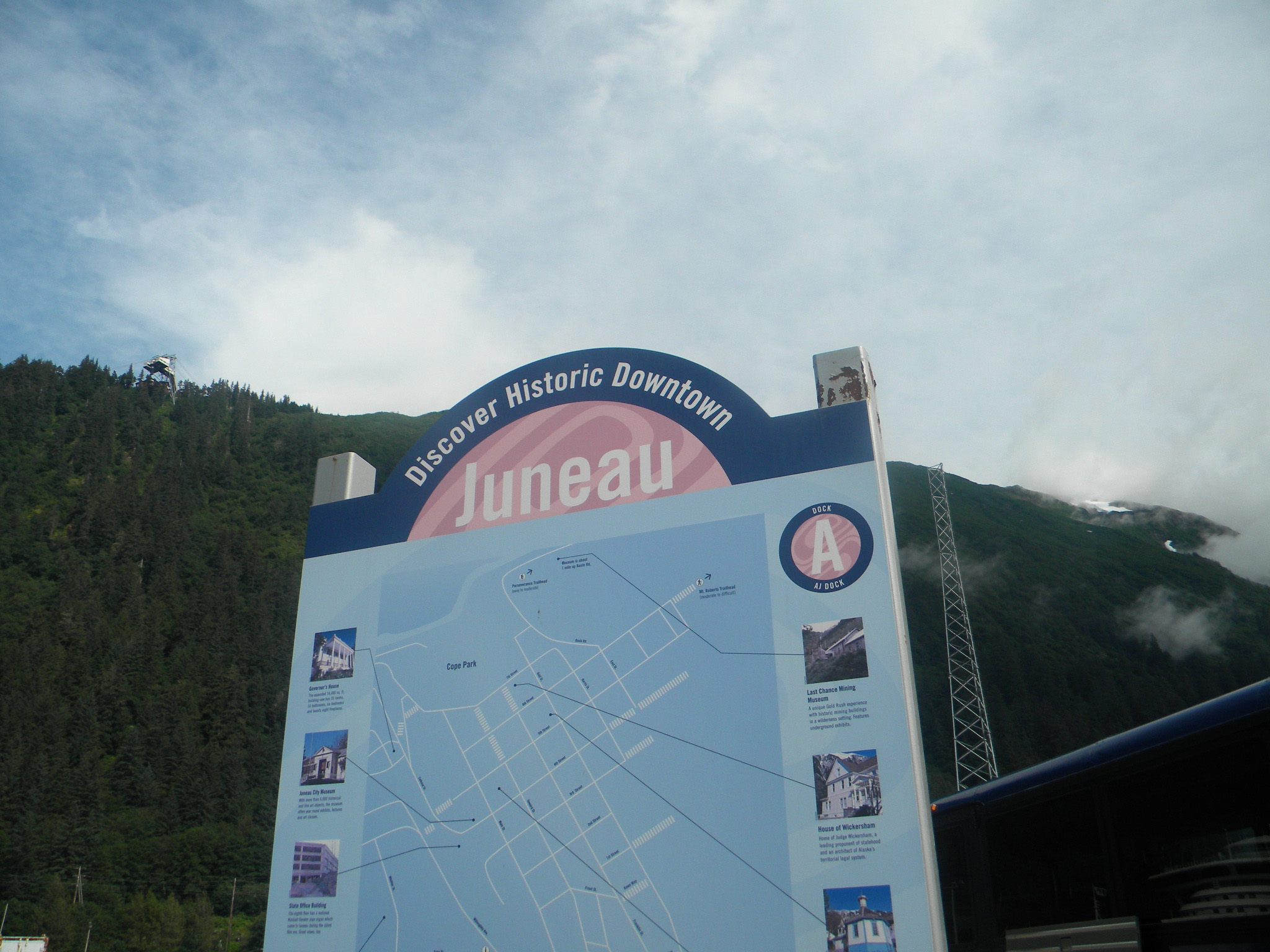 Juneau, capital city of Alaska, summer 2012