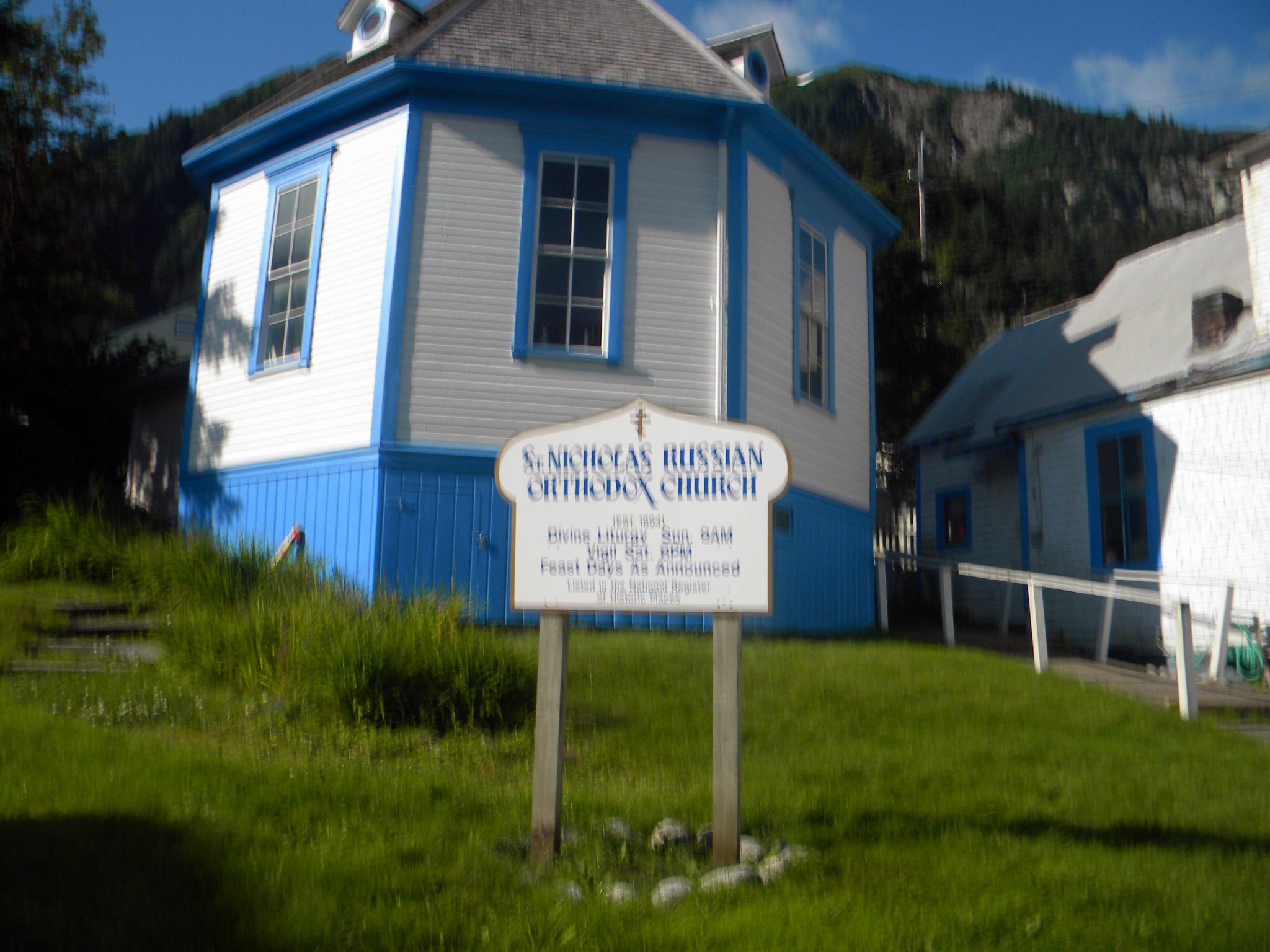 St. Nicholas Orchodox Church, Juneau, Alaska, summer 2012