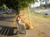  That Harpist Made My Day Then                              