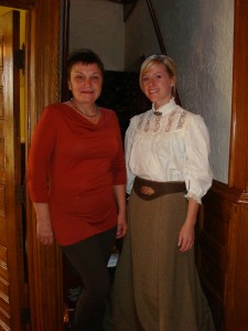Two Ladies in the Lougheed House