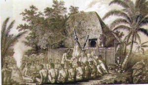 Captain James Cook at hawaiiaptain Cook at Hawaii