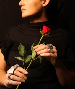 A red rose