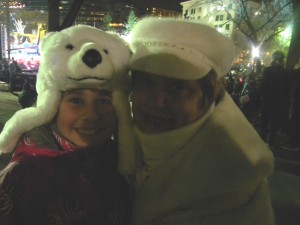 Happy 2012 New Year! (Val and the girl)